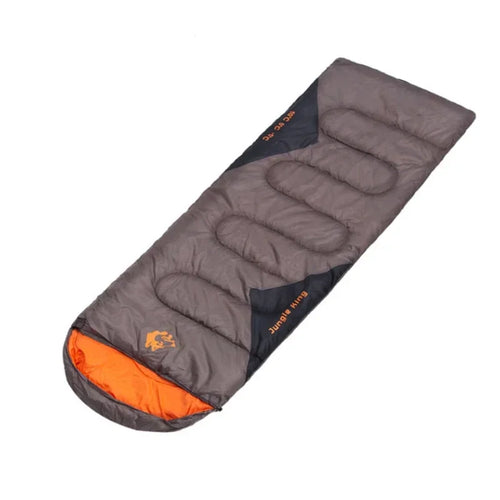 JUNGLEKING CY0904 Ultralight Waterproof 4-Season Warm Sleeping Bag for Outdoor Hiking Camping Envelope Style Backpacking Bag
