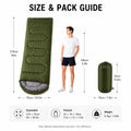Portable Outdoor Sleeping Bag For Camping Travel Emergency Use Lightweight Warm Sleeping Sack