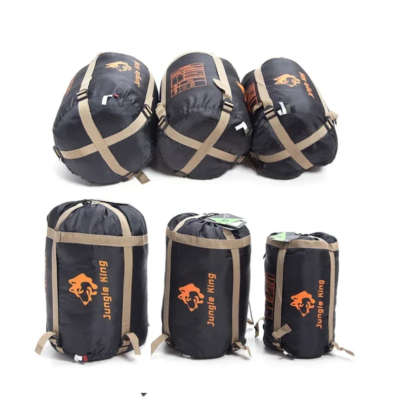 JUNGLEKING CY0904 Ultralight Waterproof 4-Season Warm Sleeping Bag for Outdoor Hiking Camping Envelope Style Backpacking Bag