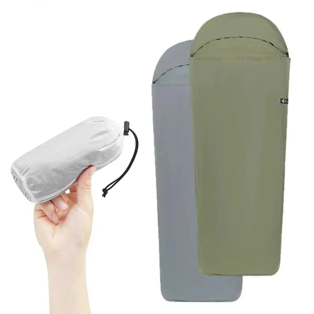 Ultralight Sleeping Bag Liner Nylon Warm Sleeping Bags Inner Liner Single Travel Hotel Camping Sheet Travel Hiking Camping